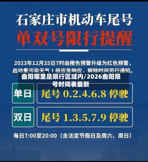 曲阳哪里是限行区域内/2026曲阳限号时间表最新-第2张图片